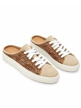 KAANAS Faro Animal Print Sneaker Mule Size 8 NWT